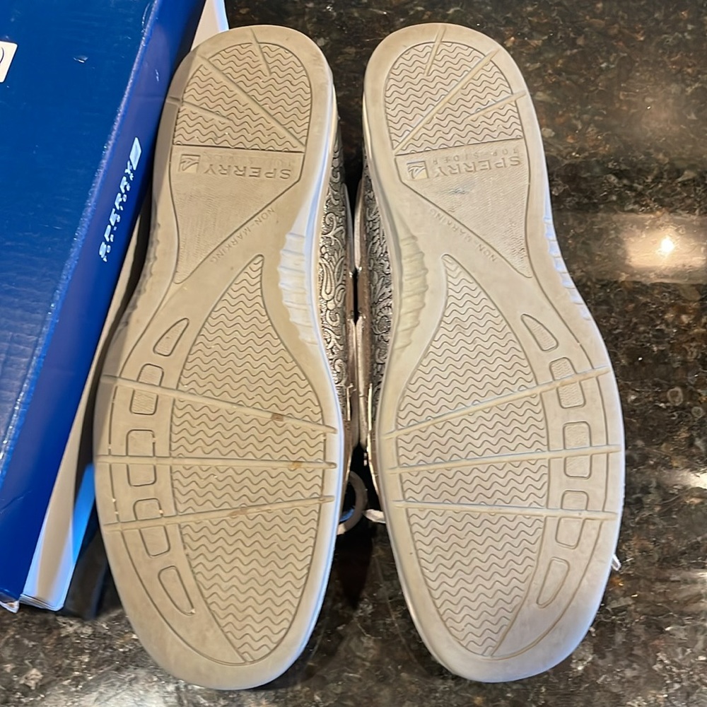Sperry Angelfish Boat Shoe graphite/Damask - Picture 4 of 6